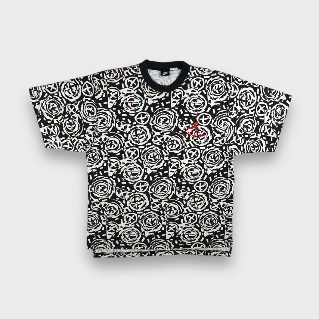 Vintage Jordan 90s Pattern T-Shirt | XXL