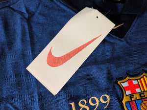 Vintage Nike FC Barcelona 99/00 Deadstock Shirt | XS