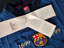 Load image into Gallery viewer, Vintage Nike FC Barcelona 99/00 Deadstock Shirt | XS