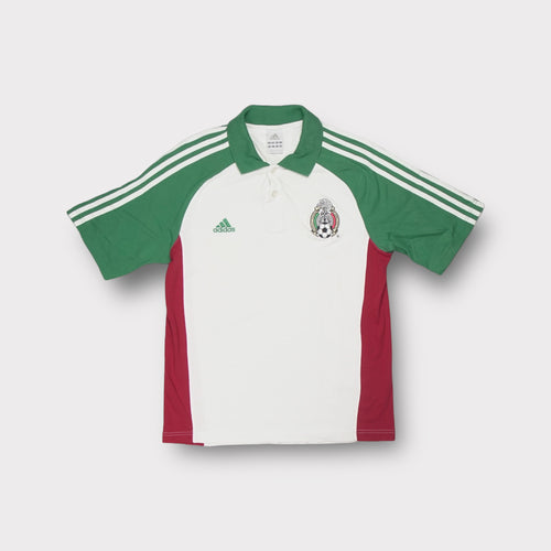 Vintage Adidas Mexico Poloshirt | S