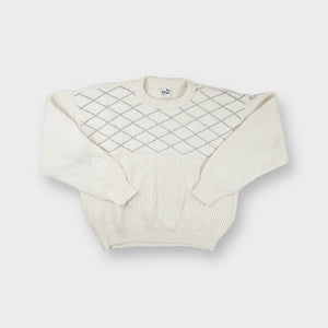 Vintage Puma Knit Sweater | S