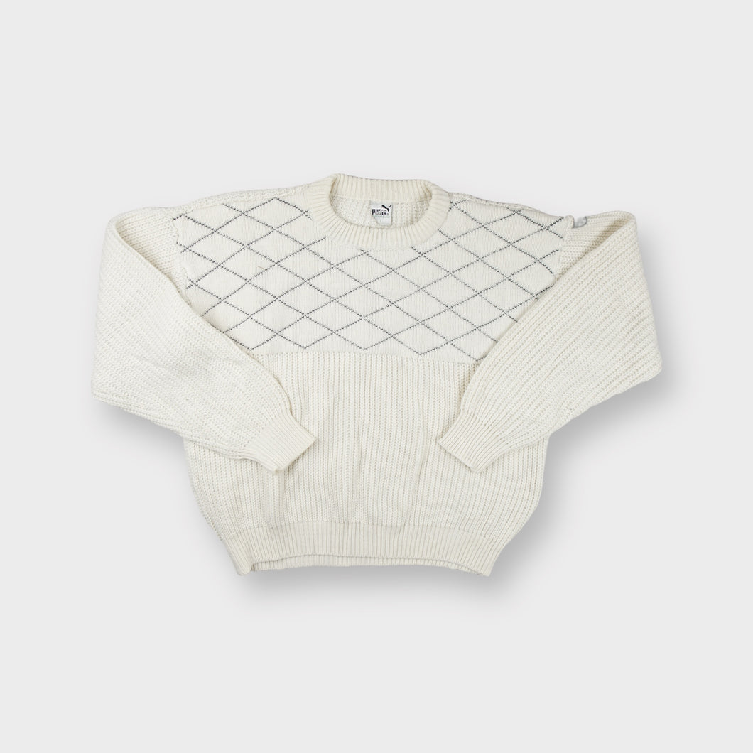 Vintage Puma Knit Sweater | S