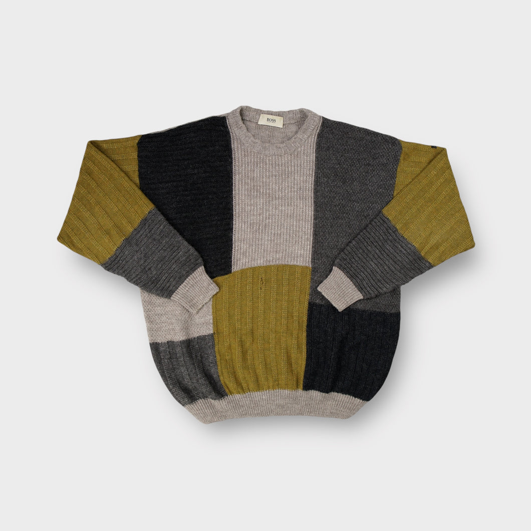 Vintage Hugo Boss Knit Sweater | XXL