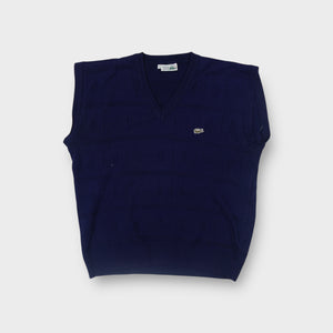 Vintage Lacoste Knit Vest | XL