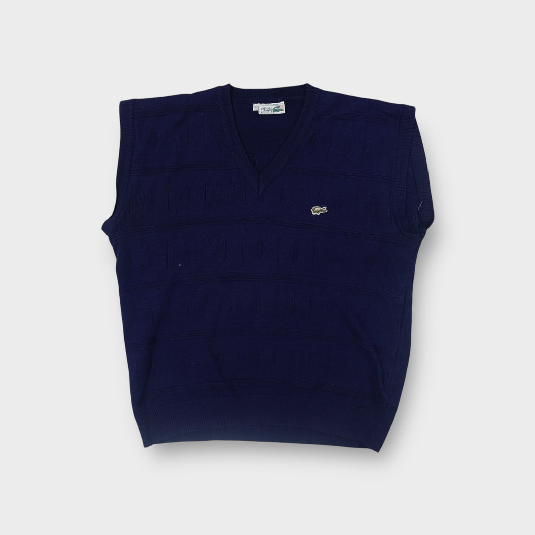 Vintage Lacoste Knit Vest | XL