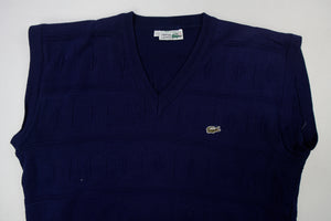 Vintage Lacoste Knit Vest | XL